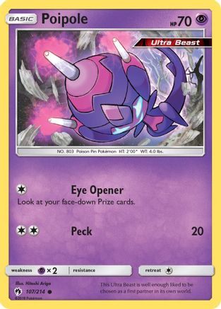 Poipole 107/214 - SM  Lost Thunder
