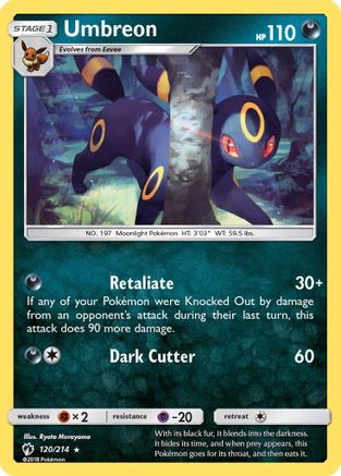 Umbreon 120/214 - SM  Lost Thunder