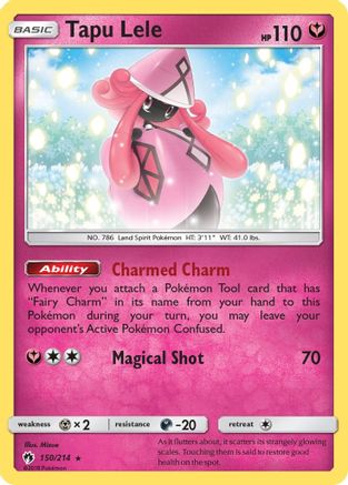 Tapu Lele 150/214 - SM  Lost Thunder Holofoil