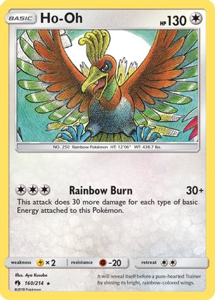 Ho-Oh 160/214 - SM  Lost Thunder