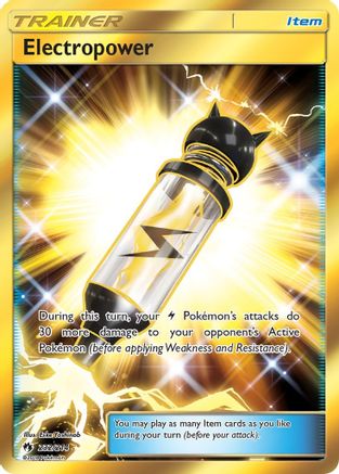 Electropower (Secret) 232/214 - SM  Lost Thunder Holofoil
