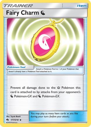 Fairy Charm O 177/214 - SM  Lost Thunder Reverse Holofoil