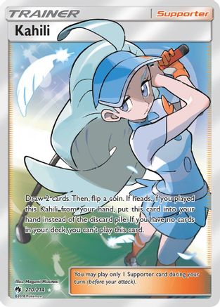 Kahili (Full Art) 210/214 - SM  Lost Thunder Holofoil