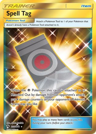 Spell Tag (Secret) 235/214 - SM  Lost Thunder Holofoil