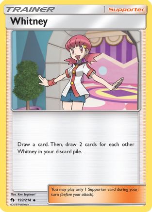 Whitney 193/214 - SM  Lost Thunder