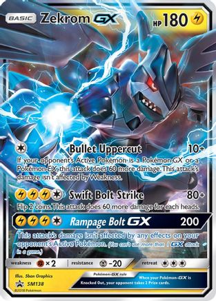 Zekrom GX SM138/248 - SM Promos Holofoil