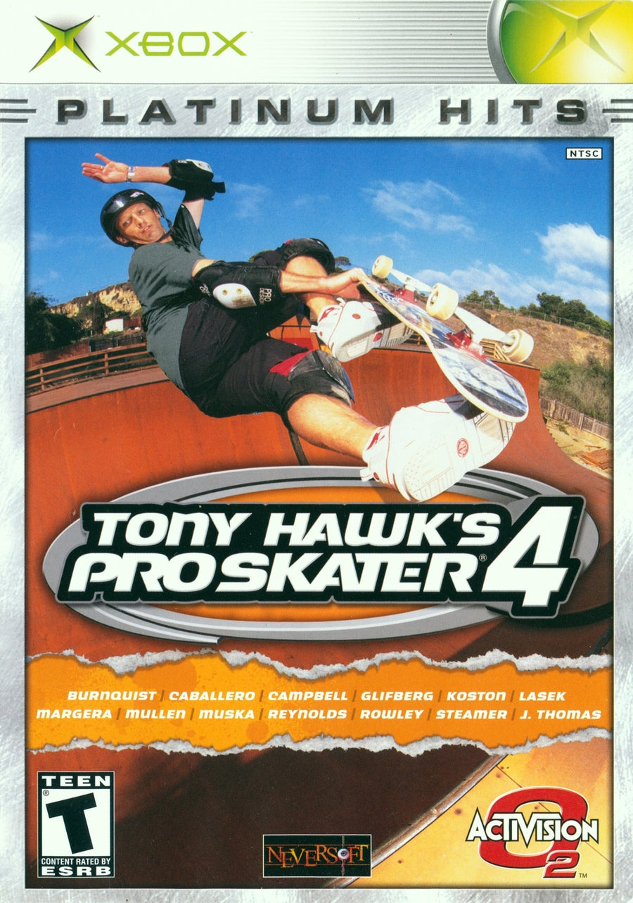 Tony Hawk's Pro Skater 4 (Platinum Hits) (Xbox)