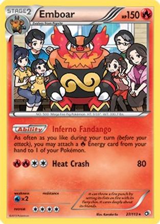 Emboar (Legendary Treasures) 027/113 - Deck Exclusives