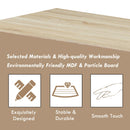 Coffee Table Sofa Side Table with Storage Shelves