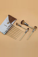Lafeel Face and Eye Brush Set with Bag
