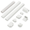 4 Inches W Mini Decorative PVC Slim Line Cover Kit