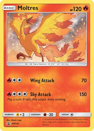 Moltres SM143/248 - SM Promos Holofoil