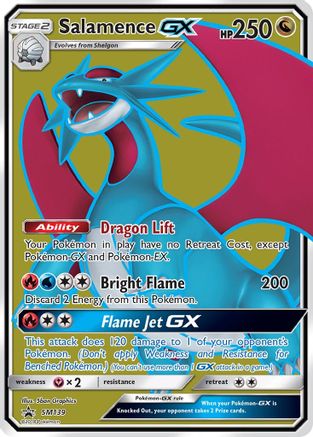 Salamence GX SM139/248 - SM Promos Holofoil