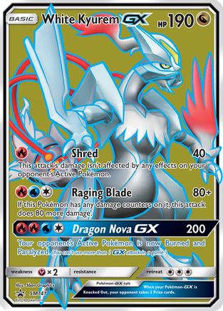 White Kyurem GX SM141/248 - SM Promos Holofoil