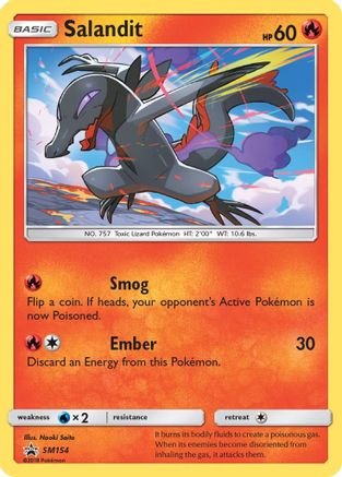 Salandit SM154/248 - SM Promos Holofoil