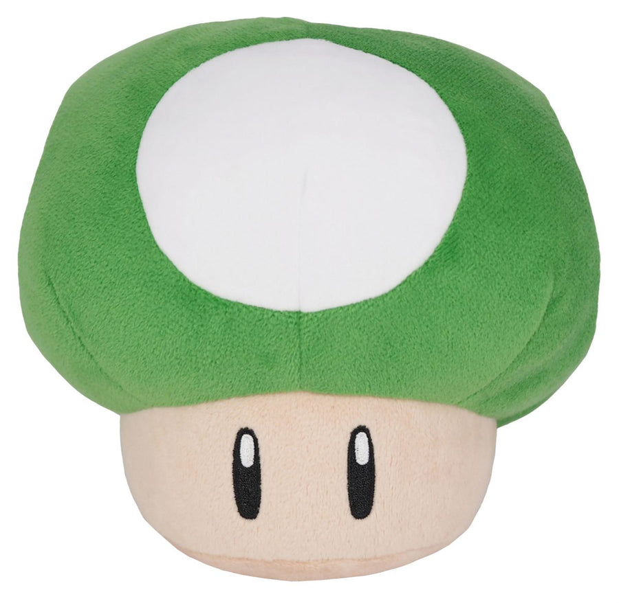 Super Mario Brothers: 1Up Mushroom Plush (6