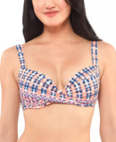 Jessica Simpson Womens Contemporary Laguna Beach Twisted D-Bra, Size M