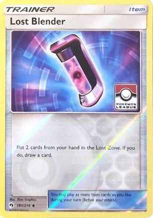 Lost Blender (Pokemon League) 181/214 - League & Championship Cards Reverse Holofoil