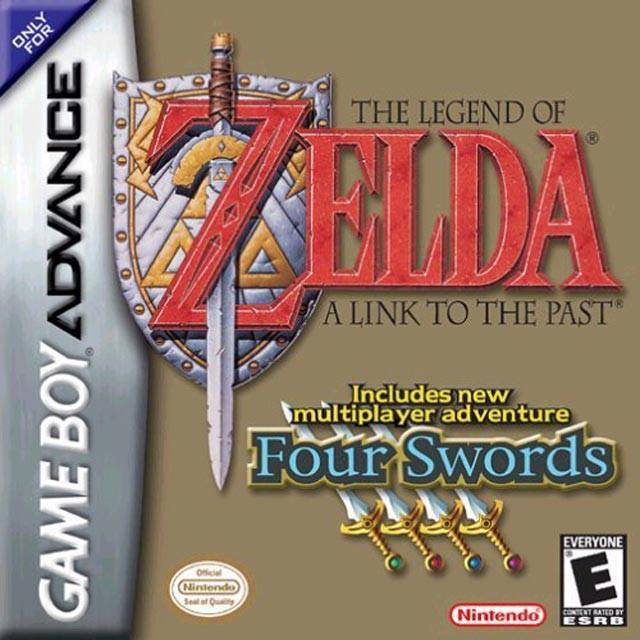 The Legend of Zelda: A Link To The Past + Four Swords (Gameboy Advance)