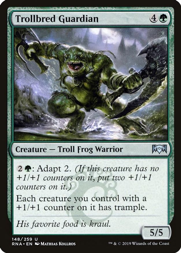 Trollbred Guardian | 148 | Ravnica Allegiance