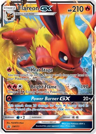 Flareon GX SM171/248 - SM Promos Holofoil