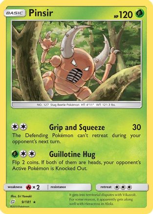 Pinsir 009/181 - SM  Team Up