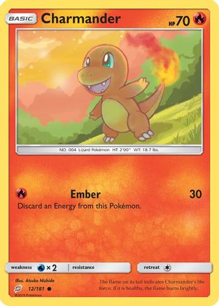 Charmander 012/181 - SM  Team Up