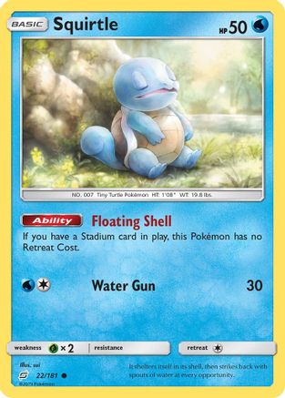 Squirtle 022/181 - SM  Team Up