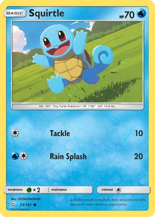 Squirtle 023/181 - SM  Team Up