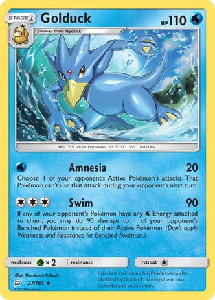 Golduck 027/181 - SM  Team Up