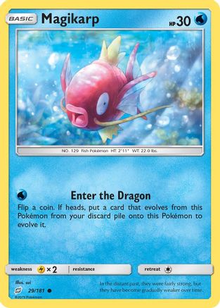 Magikarp 029/181 - SM  Team Up Reverse Holofoil