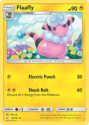 Flaaffy 042/181 - SM  Team Up Reverse Holofoil