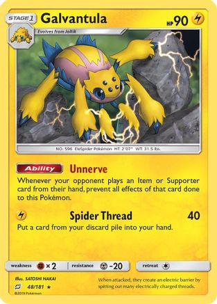 Galvantula 048/181 - SM  Team Up Reverse Holofoil