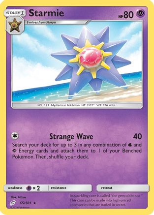 Starmie 065/181 - SM  Team Up