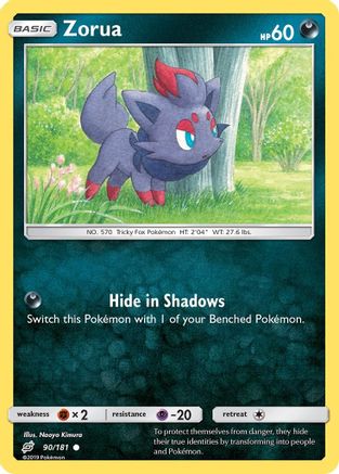 Zorua 090/181 - SM  Team Up