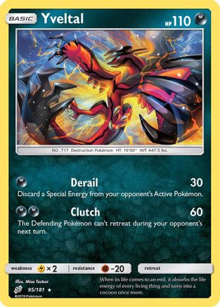 Yveltal 095/181 - SM  Team Up Reverse Holofoil