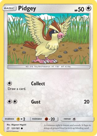 Pidgey 121/181 - SM  Team Up