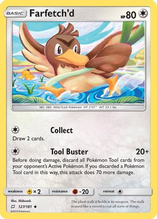 Farfetch'd 127/181 - SM  Team Up Reverse Holofoil