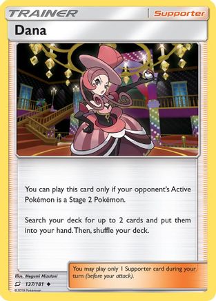 Dana 137/181 - SM  Team Up Reverse Holofoil