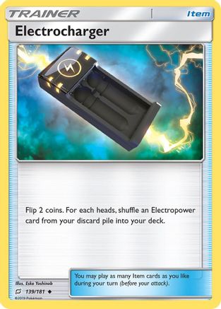 Electrocharger 139/181 - SM  Team Up Reverse Holofoil