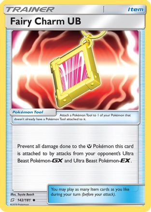 Fairy Charm UB 142/181 - SM  Team Up Reverse Holofoil