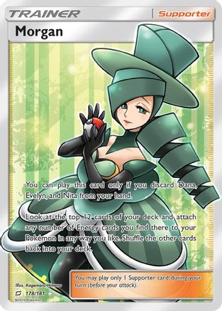 Morgan (Full Art) 178/181 - SM  Team Up Holofoil