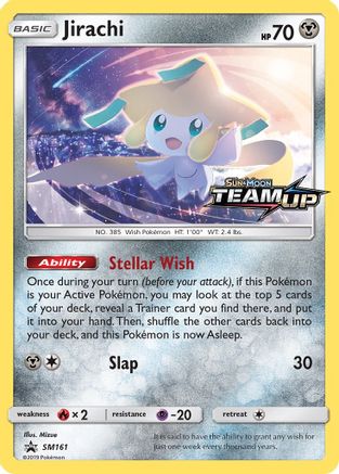 Jirachi SM161 - SM Promos - Holofoil