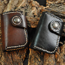 Cowhide handmade car key case