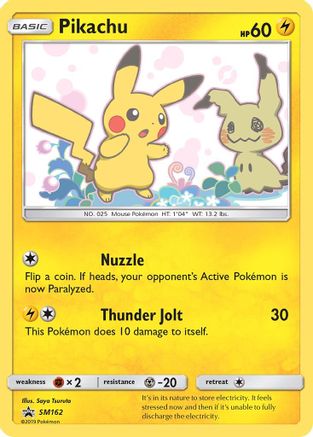 Pikachu SM162/248 - SM Promos Holofoil