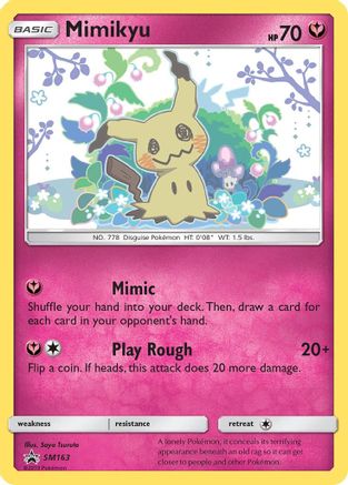 Mimikyu SM163/248 - SM Promos Holofoil