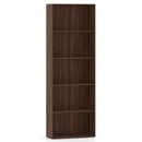 5-Shelf Storage Bookcase Modern Multi-Functional Display Cabinet