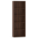 5-Shelf Storage Bookcase Modern Multi-Functional Display Cabinet