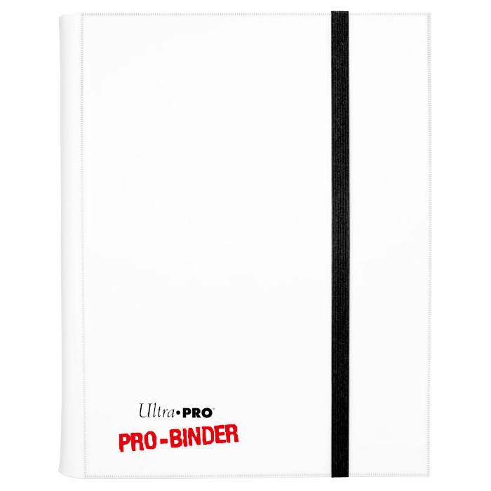 Ultra PRO: 9-Pocket Side-Loading PRO Binder (White)