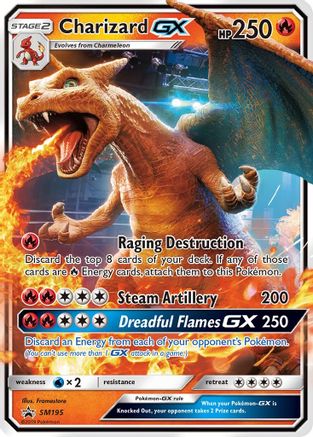 Charizard GX SM195/248 - SM Promos Holofoil